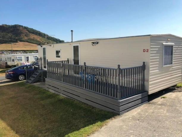 Caravan D2 Clarach Bay Aberystwyth Exterior photo